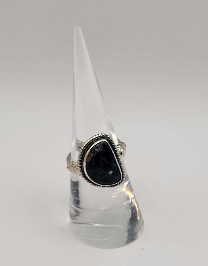 Ring Size 6.5 - Sterling Silver - Sodalite