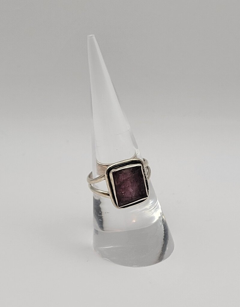 Ring Size 7 - Sterling Silver - Sugilite