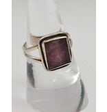 Sterling Silver Sugilite Ring Sz 7