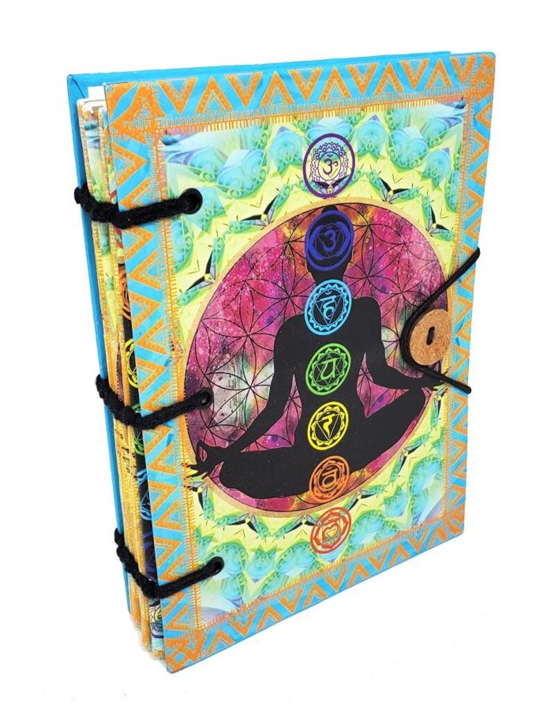 Seven Chakra Printed Hardcover Journal 5x7"
