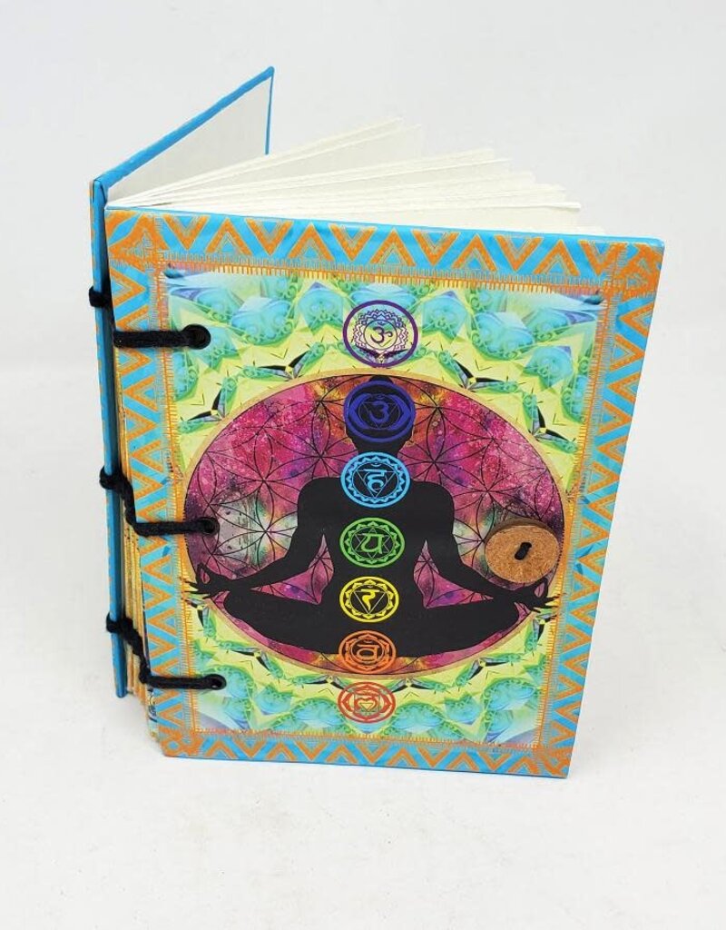 Seven Chakra Printed Hardcover Journal 5x7"