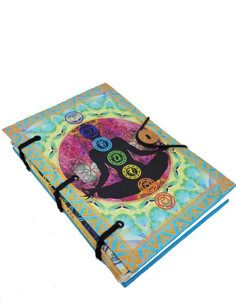 Seven Chakra Printed Hardcover Journal 5x7"