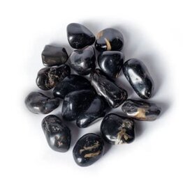 Black Onyx Inclusions - Extra Large Gemstone  Tumbled