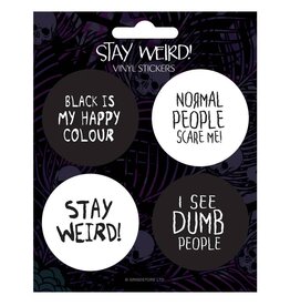 Stay Weird - Vinyl Sticker Set