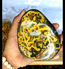 Bumblebee Jasper Freeform 557 gms - Gemstone #4