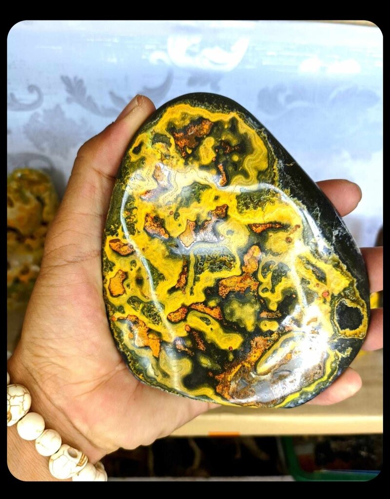 Bumblebee Jasper Freeform 557 gms - Gemstone #4