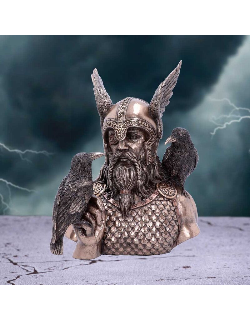 Nemesis Now Odins Messengers  23cm - Bronze