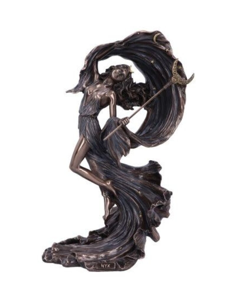 Veronese Design Nyx Goddess of the Night - 27.5 cm - Bronze