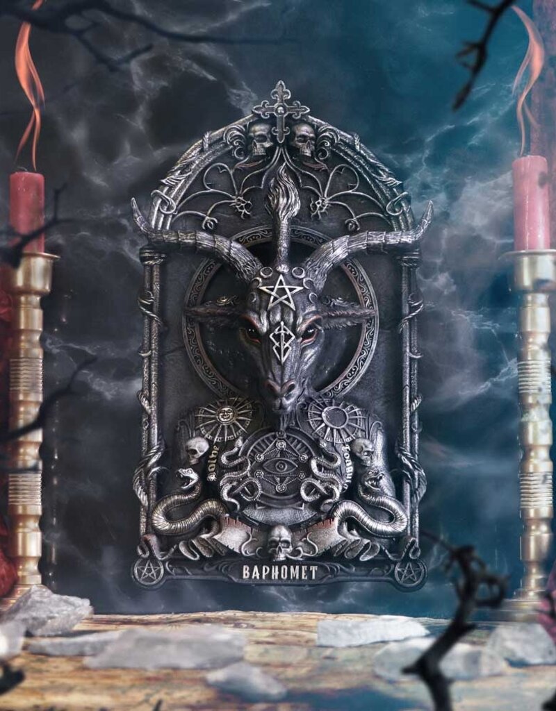 Nemesis Now Baphomet's Invocation Wall Plaque 30.5cm