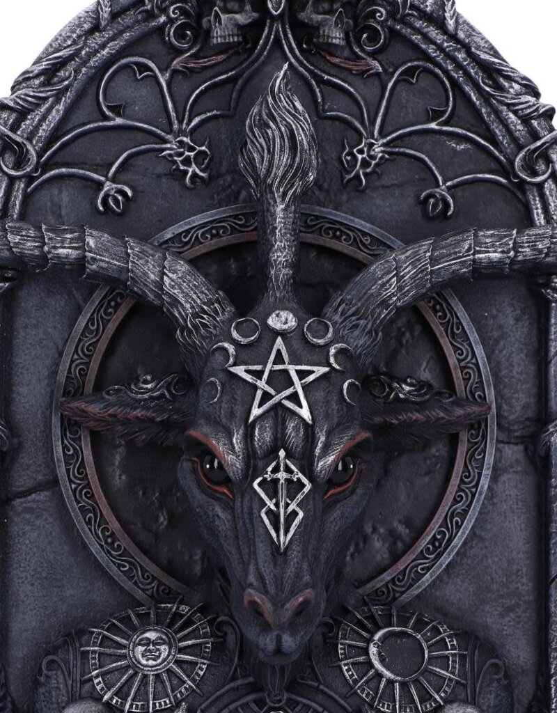 Nemesis Now Baphomet's Invocation Wall Plaque 30.5cm
