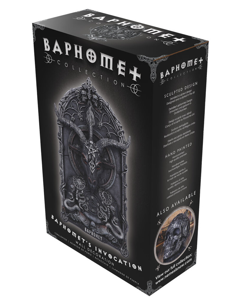 Nemesis Now Baphomet's Invocation Wall Plaque 30.5cm