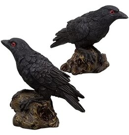 Assorted Raven Figurines 3" High