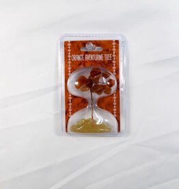 Mini Orange Adventurine Gemstone Tree