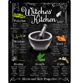 Witches Kitchen Tin Sign