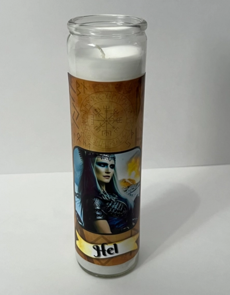 Hel 8” Dedication Candle