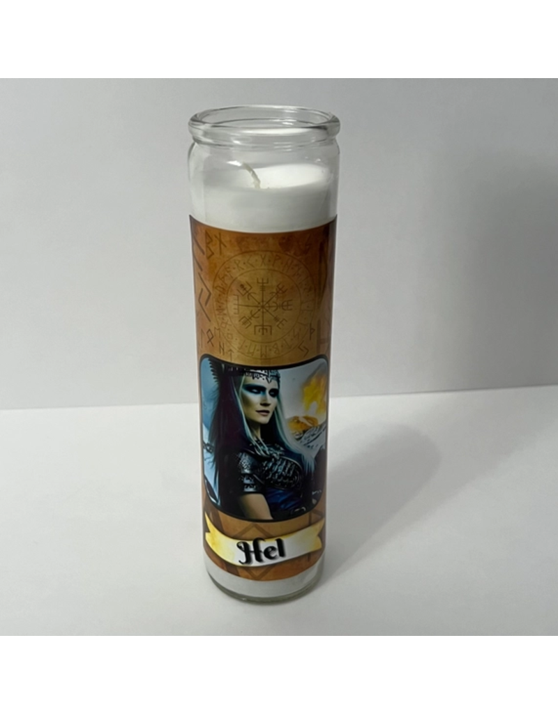 Hel 8” Dedication Candle