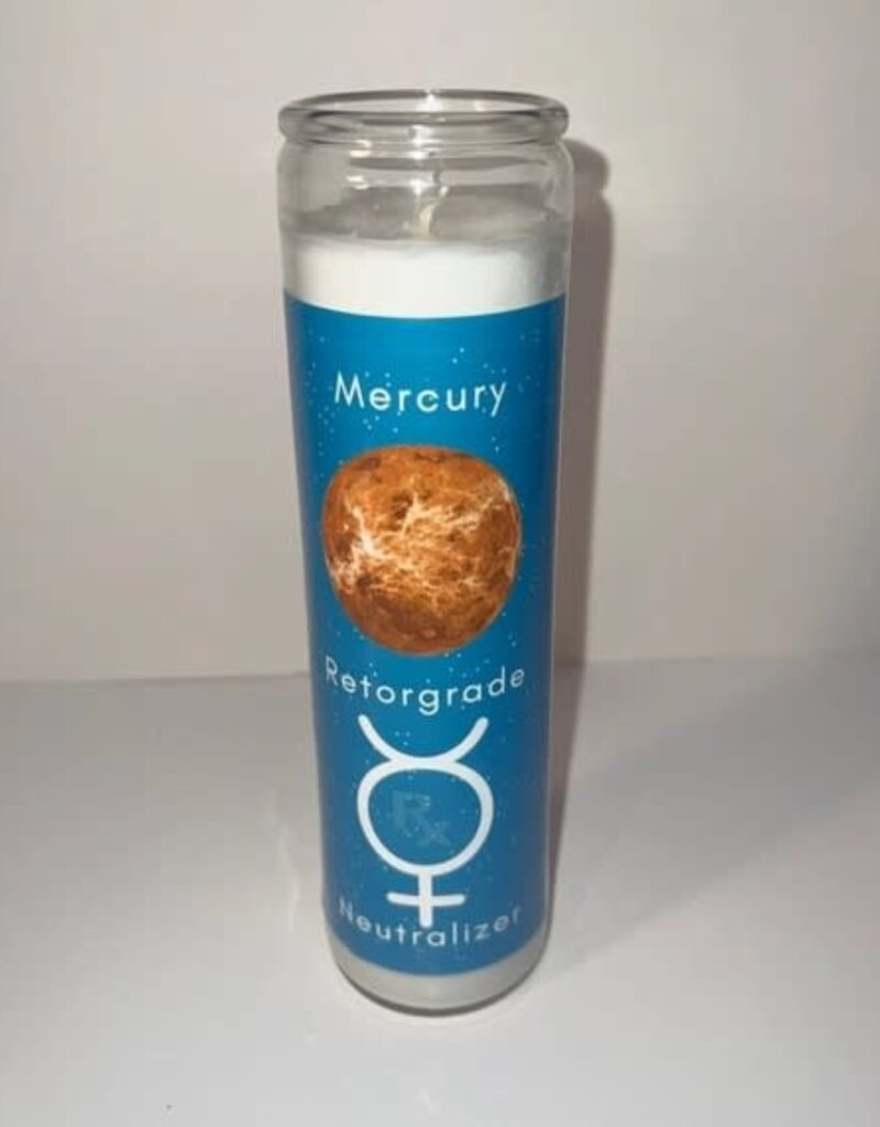 Mercury Retrograde 8" Jar Candle