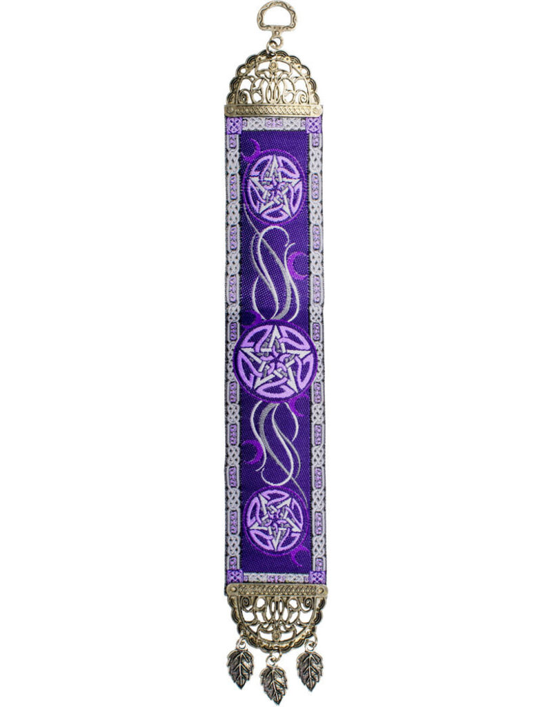 Door Hanging Woven Banner - Pentacle