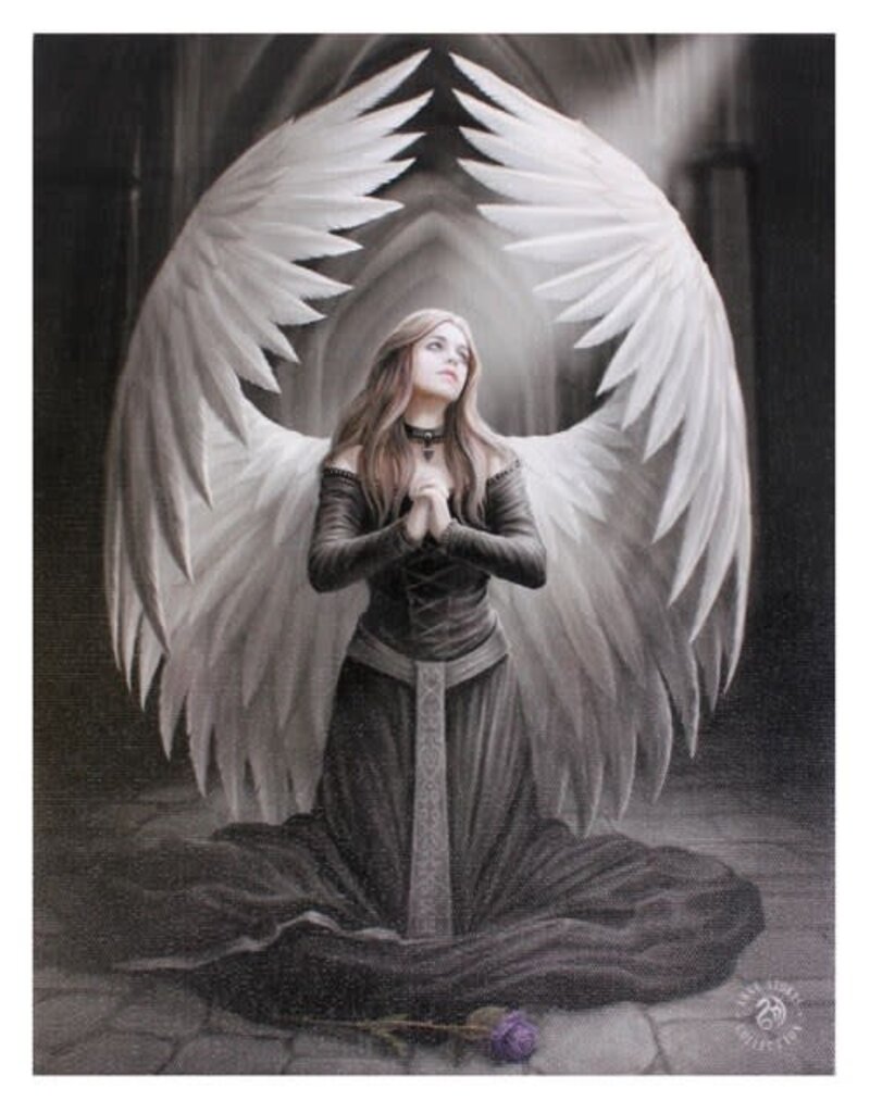 Prayer For the Fallen Mounted Canvas