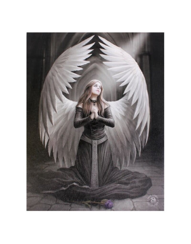Prayer For the Fallen Mounted Canvas