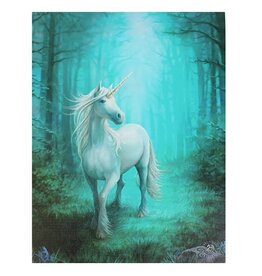 Forest Unicorn Mounted Canvas