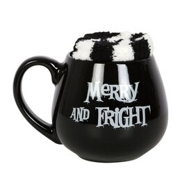Merry & Fright Ceramic Mug and Sock