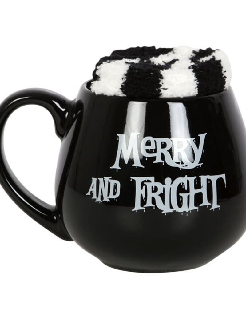 Merry & Fright Ceramic Mug and Sock