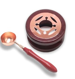 Wax Seal Heating Stove & Wax Spoon