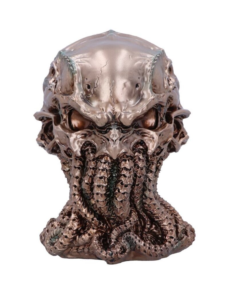 Cthulhu Skull Bronze  (JR) 20cm ( K5*)
