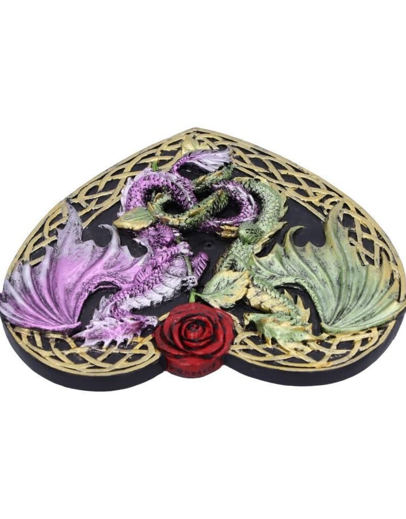 Dragon Love Incense Burner 14cm (G3)