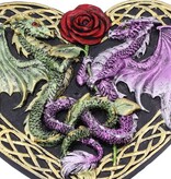 Dragon Love Incense Burner 14cm (G3)