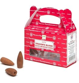 Satya Backflow Incense Cone - Dragons Blood