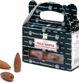 Satya Backflow Incense Cone - Palo Santo