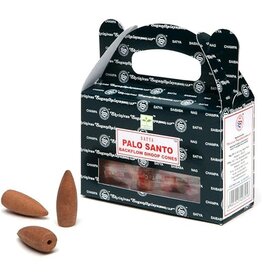 Satya Backflow Incense Cone - Palo Santo