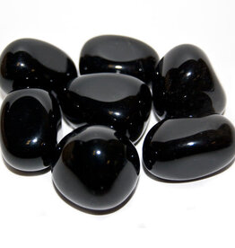 ** Black Obsidian - Large Gemstone Tumbled