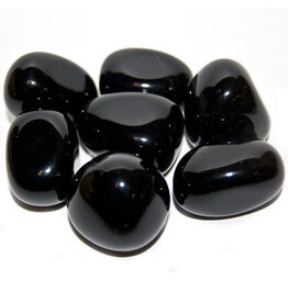 Black Obsidian - Large Gemstone Tumbled