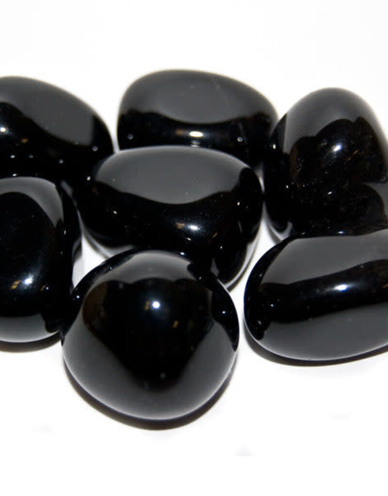 ** Black Obsidian - Large Gemstone Tumbled