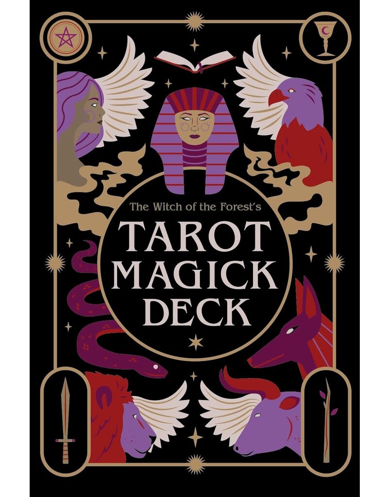 The Witch of the Forest’s Tarot Magick Deck: 78 Cards and Instructional Guide