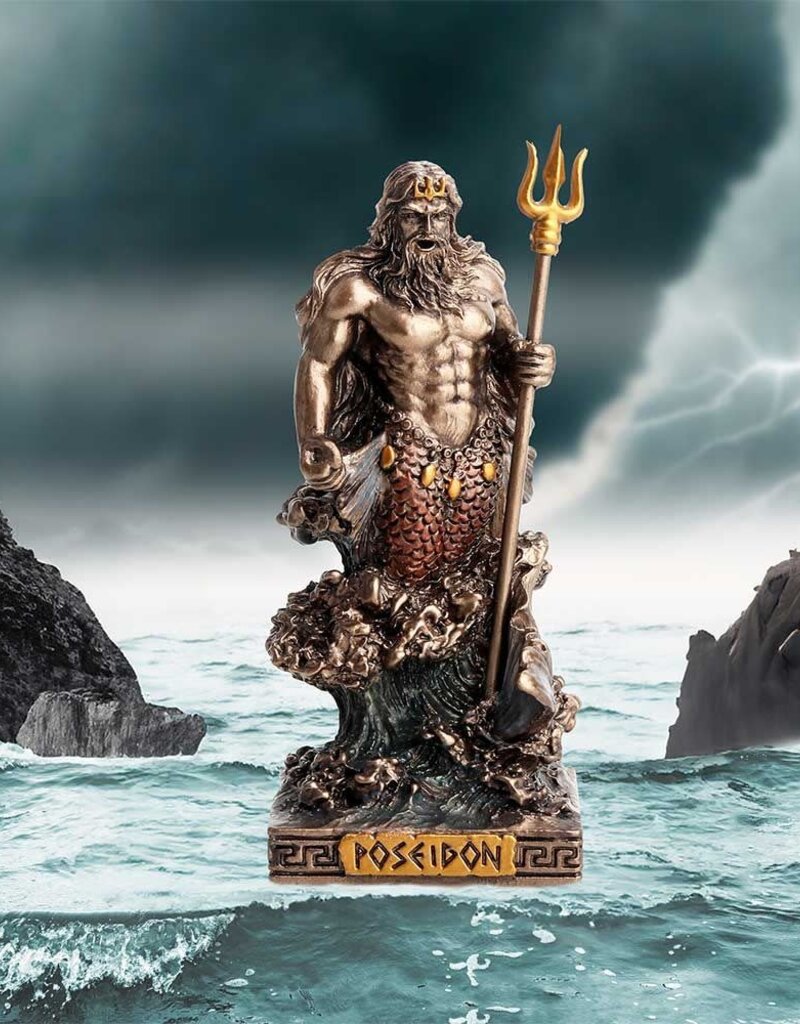 Veronese Design Poseidon God of the Sea (Mini) 8.5cm
