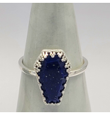 Fancy Coffin Ring - Lapis Lazuli