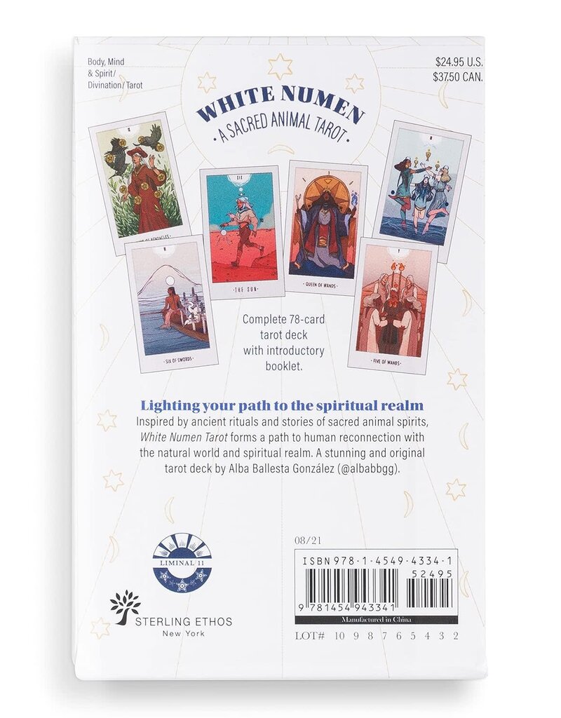 White Numen: A Sacred Animal Tarot