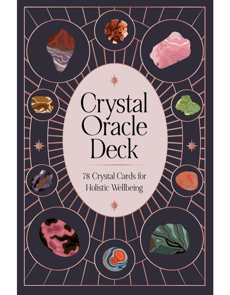 Crystal Oracle Deck: 78 Crystal Cards for Holistic Wellbeing