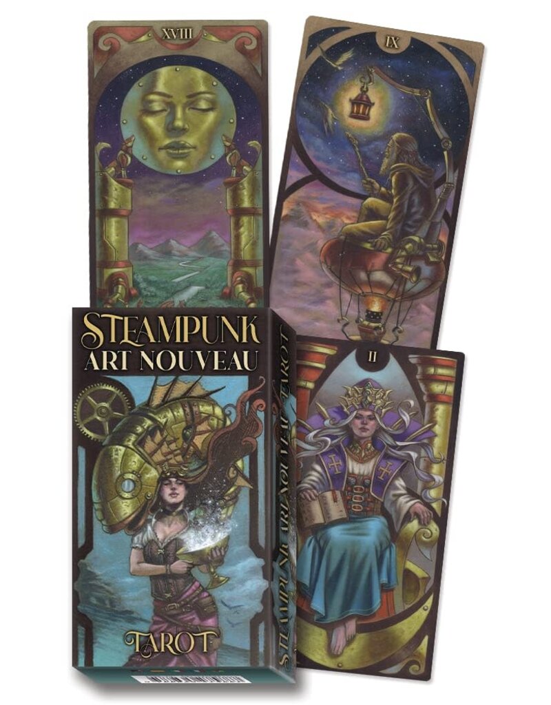 Steampunk Art Nouveau Tarot Deck