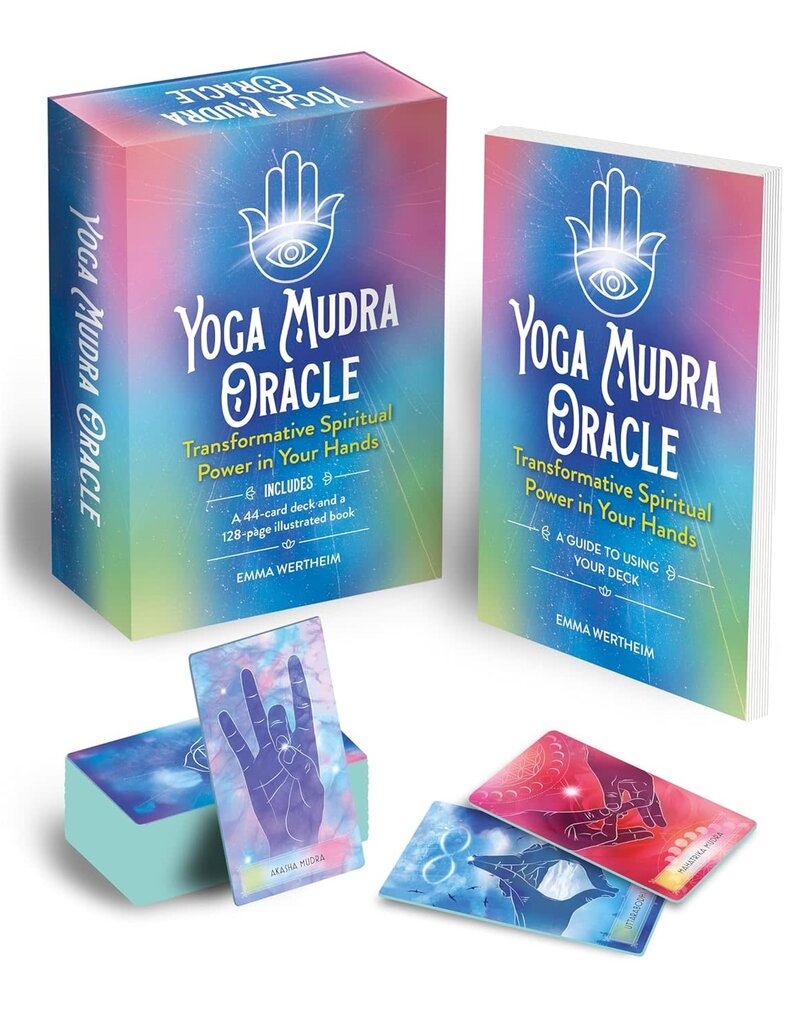 Yoga Mudra Oracle Book & Card Deck: Includes 44 Cards