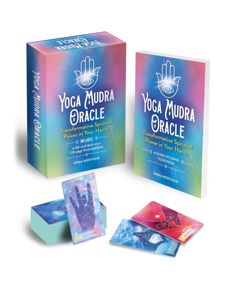Yoga Mudra Oracle Book & Card Deck: Includes 44 Cards