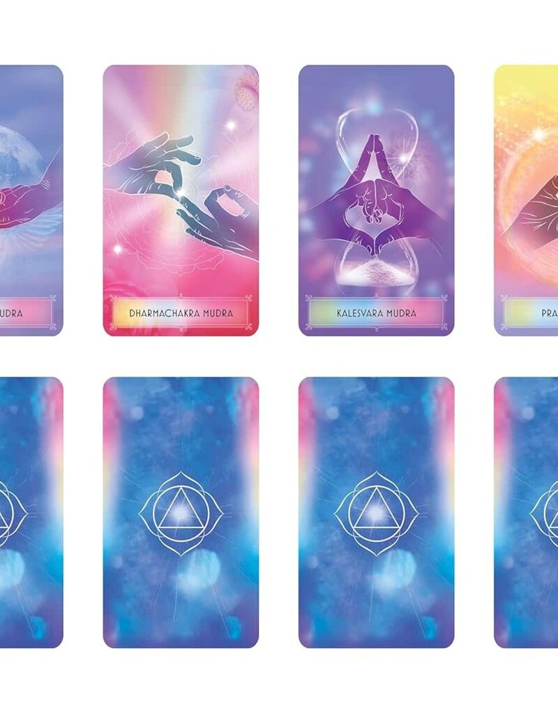 Yoga Mudra Oracle Book & Card Deck: Includes 44 Cards