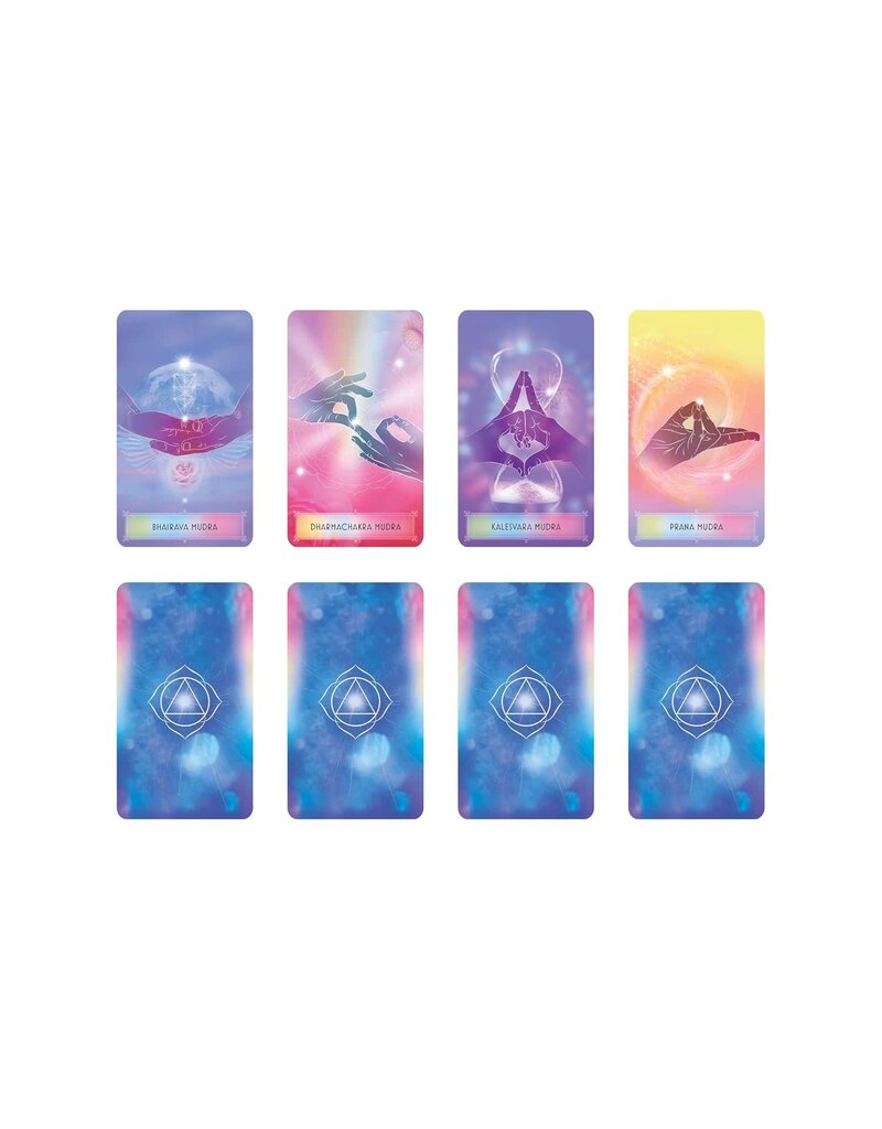 Yoga Mudra Oracle Book & Card Deck: Includes 44 Cards