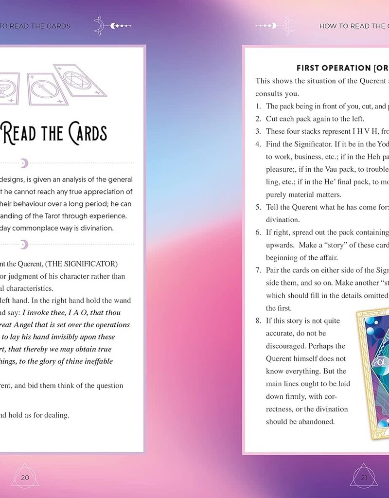 Aleister Crowley Tarot Book & Card Deck