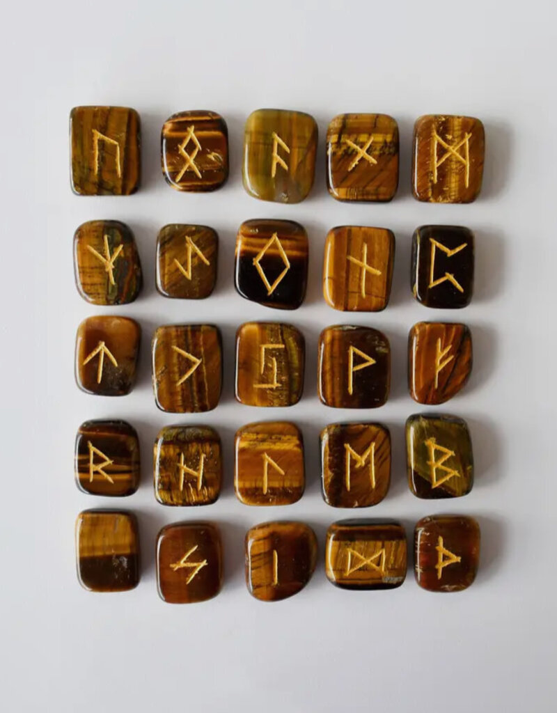 Tiger Eye - Rune Set