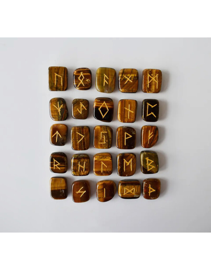 Tiger Eye - Rune Set